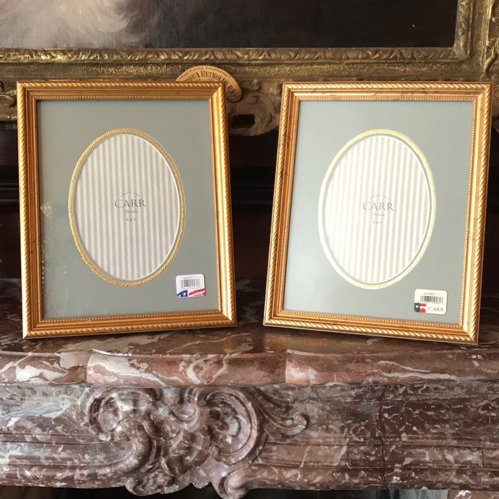 Two Carr Picture Frames